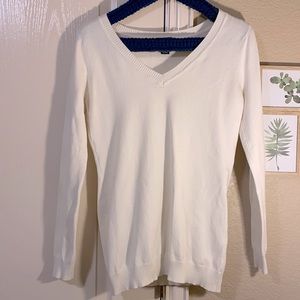 Long sleeve white sweater!!!